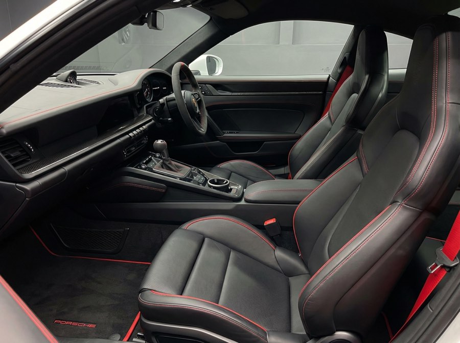 Detailing wnętrza, wnętrze Porsche 911