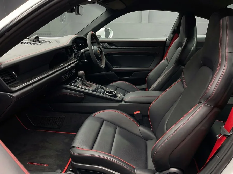 Detailing wnętrza, wnętrze Porsche 911